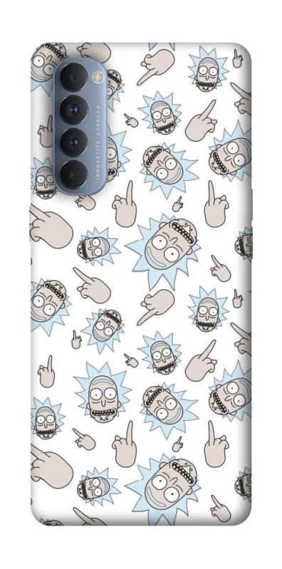 Чохол на Oppo Reno 4 Pro Rick and Morty style фото 1 з 1