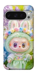 Чехол на Google Pixel 10 Pro XL Labubu & Flowers ver.2 фото 1 из 1