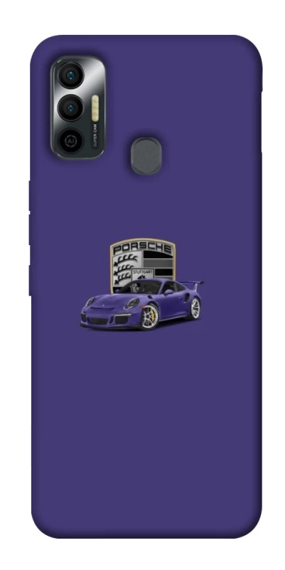 Чехол на TECNO Spark 7 Porsche purple фото 1 из 1