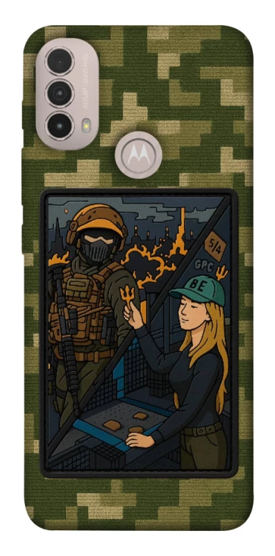 Чохол на Motorola Moto E40 Volonter фото 1 з 1