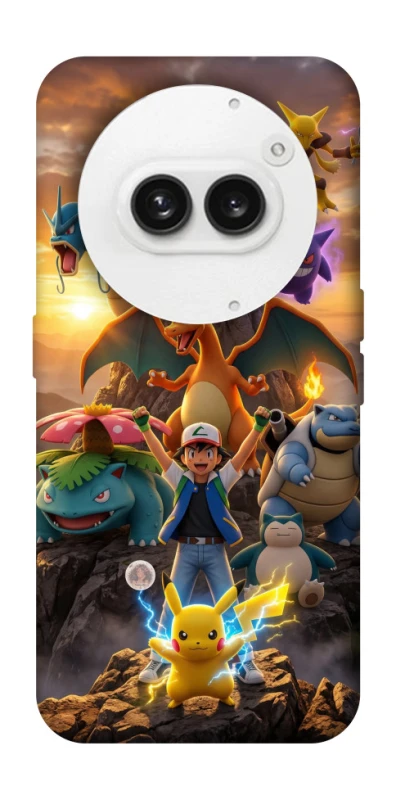 Чехол на Nothing Phone (2a) Pokemon фото 1 из 1