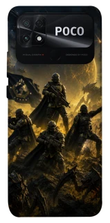 Чохол на Xiaomi Poco C40 HELLDIVERS ver.2 фото 1 з 1