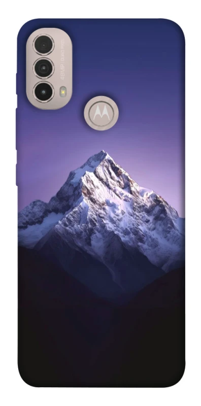 Чехол на Motorola Moto E40 Purple mountains фото 1 из 1