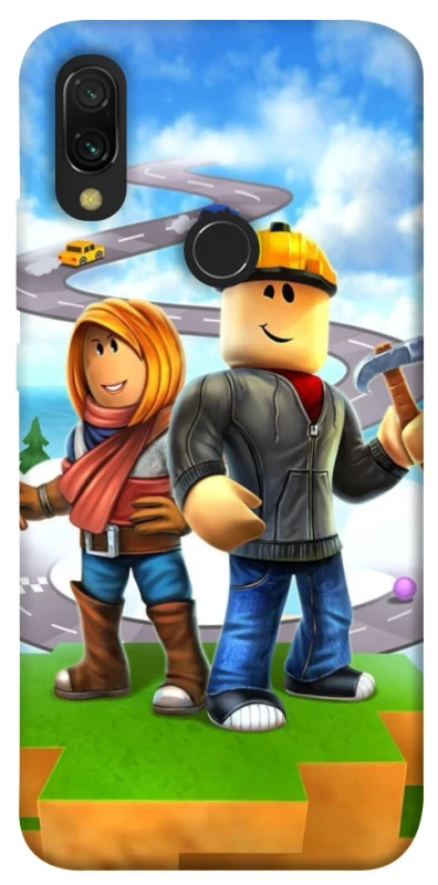 Чехол на Xiaomi Redmi 7 Roblox Builder Adventure фото 1 из 1