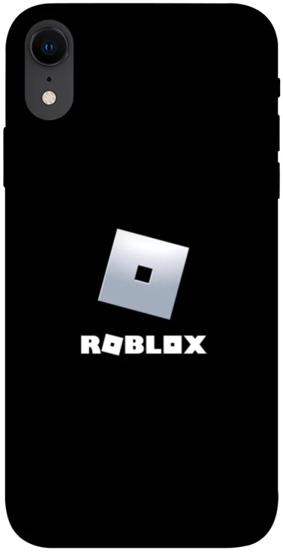 Чохол на Apple iPhone XR (6.1") Roblox logo black фото 1 з 1
