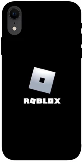 Чехол на Apple iPhone XR (6.1") Roblox logo black фото 1 из 1