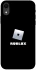 Чохол на Apple iPhone XR (6.1") Roblox logo black фото 1 з 1
