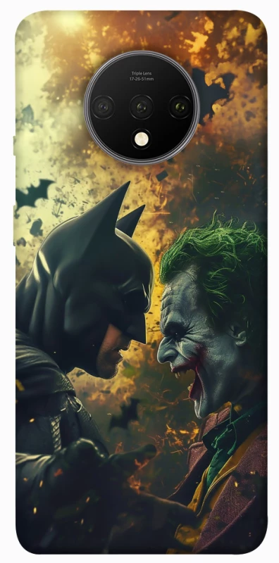 Чехол на OnePlus 7T Batman and the Joker фото 1 из 1