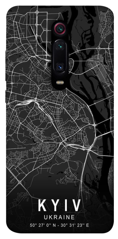 Чохол на Xiaomi Redmi K20 / K20 Pro / Mi9T / Mi9T Pro Kyiv map фото 1 з 1