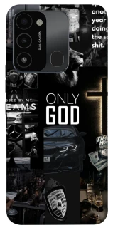 Чохол на TECNO Spark 8C Only God фото 1 з 1