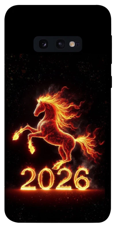Чохол на Samsung Galaxy S10e Red Fire Horse ver.1 фото 1 з 1