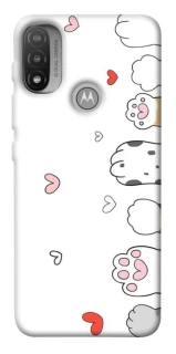 Чехол на Motorola Moto E20 Paws фото 1 из 1