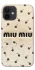 Чохол на Apple iPhone 12 mini (5.4") Miu Miu фото 1 з 1