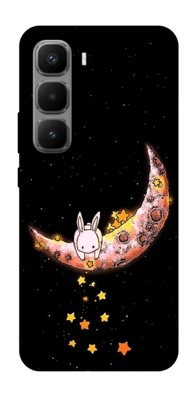Чохол на Infinix Hot 60 Pro+ Moon rabbit фото 1 з 1