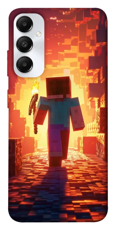 Чохол на Samsung Galaxy A05s Minecraft adventure фото 1 з 1