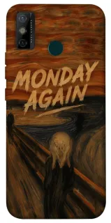 Чохол на TECNO Spark 6 Go Monday Again фото 1 з 1
