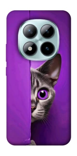 Чехол на Xiaomi Redmi Note 15 Pro+ 5G Кот-подглядыватель фото 1 Чехол на Xiaomi Redmi Note 15 Pro+ 5G Кот-подглядыватель фото 1 из 1