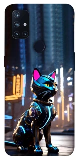 Чохол на OnePlus Nord N10 5G Cyber cat фото 1 з 1