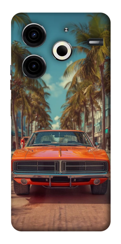 Чохол на TECNO Pova 6 Neo (LI6) Tropical car фото 1 з 1