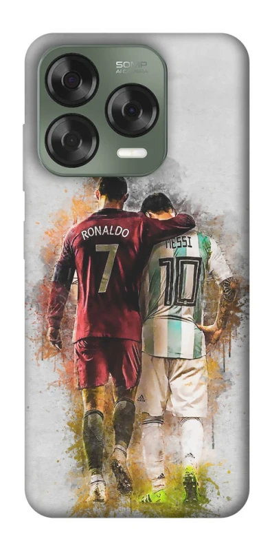 Чохол на ZTE Nubia V70 Design Ronaldo та Messi фото 1 з 1