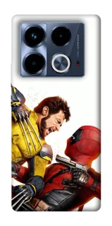 Чехол на Infinix Note 40 4G Deadpool and Wolverine фото 1 из 1