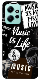 Чехол на Xiaomi Redmi Note 12 4G Music is Life фото 1 из 1