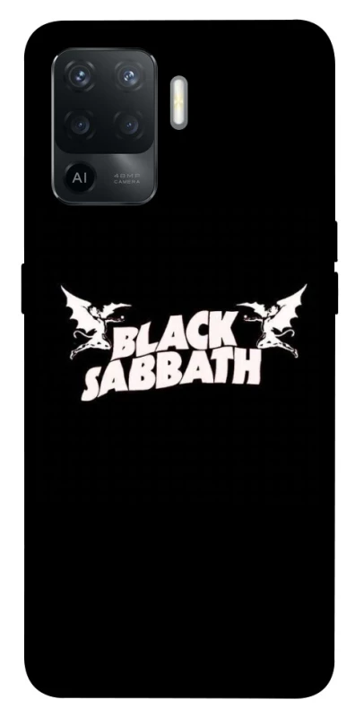 Чохол на Oppo Reno 5 Lite Black Sabbath logo ver.2 фото 1 з 1