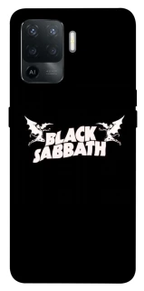 Чехол на Oppo Reno 5 Lite Black Sabbath logo ver.2 фото 1 из 1