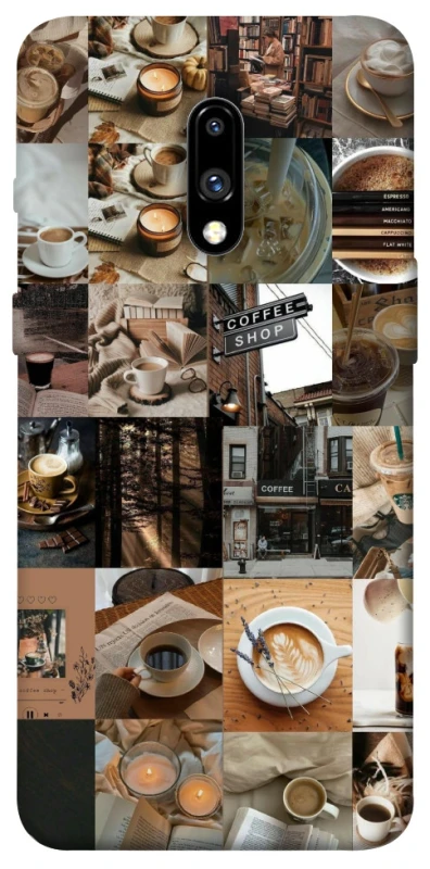 Чохол на OnePlus 7 Coffee collage ver.3 фото 1 з 1