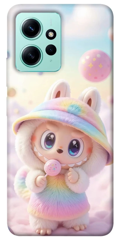 Чехол на Xiaomi Redmi Note 12 4G Candy Labubu фото 1 из 1