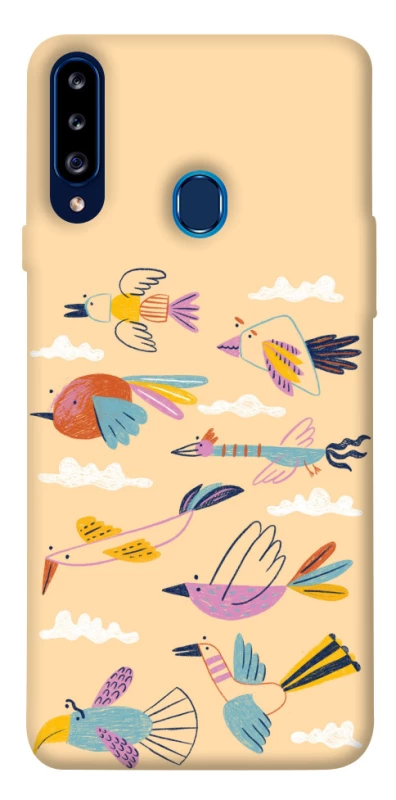 Чохол на Samsung Galaxy A20s Переліт фото 1 з 1