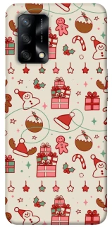 Чохол на Oppo A74 4G Новорічний v14 фото 1 з 1