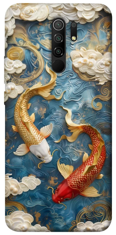 Чохол на Xiaomi Redmi 9 Koi carp фото 1 з 1
