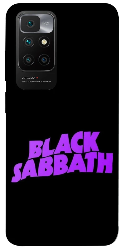 Чохол на Xiaomi Redmi 10 Black Sabbath logo ver.1 фото 1 з 1