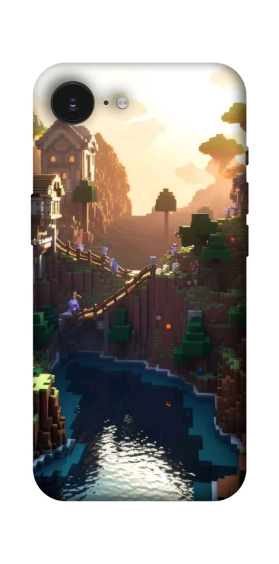 Чехол на Apple iPhone 17e (6.1") Minecraft sunset фото 1 из 1