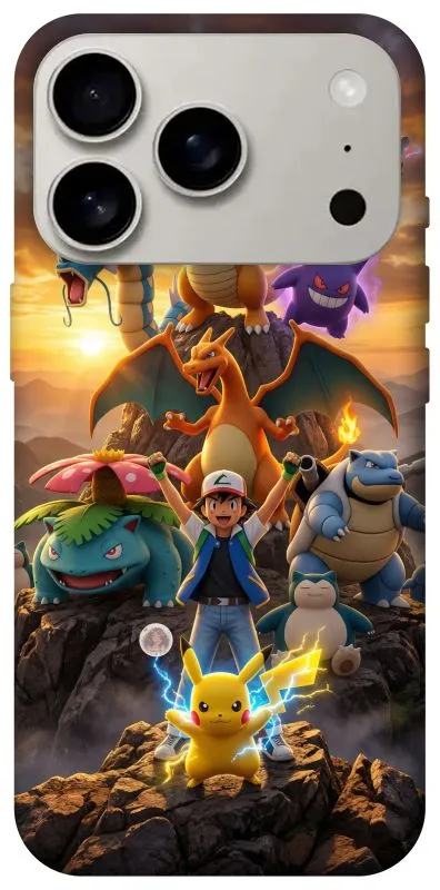 Чехол на Apple iPhone 18 Pro Pokemon фото 1 из 2
