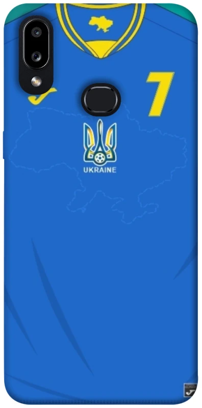 Чохол на Samsung Galaxy A10s UA-Football ver.4 фото 1 з 1