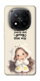 Чохол на Xiaomi Redmi Note 14 Pro+ 5G Don't look back фото 1 з 1