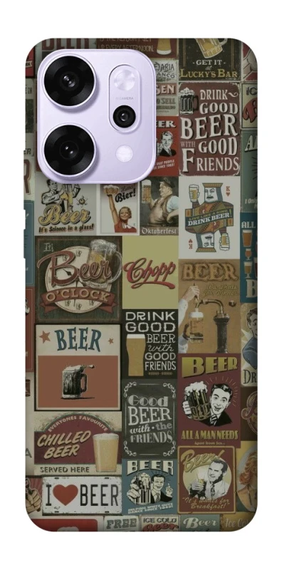 Чохол на Oppo Reno 14 Pro Retro collage ver.1 фото 1 з 1