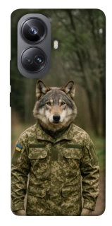 Чехол на Realme 10 Pro+ Волк защитник фото 1 из 1