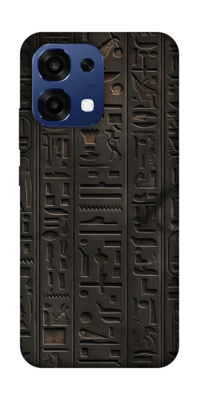 Чехол на Oppo A6 Pro 4G/5G Hieroglyphs фото 1 из 2