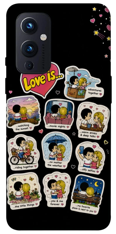 Чехол на OnePlus 9 Love is ver.4 фото 1 из 1
