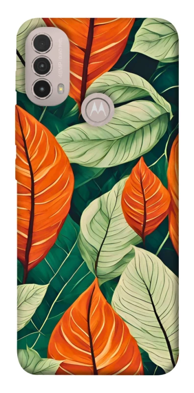 Чохол на Motorola Moto E40 Leaves фото 1 з 1