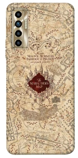 Чохол на TECNO Camon 17P Harry Potter Marauder's Map фото 1 з 1