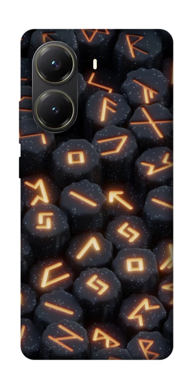 Чохол на Xiaomi Poco X6 Pro Вогняні руни фото 1 з 1