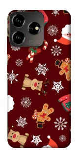 Чехол на ZTE Blade V50 Design 4G Новогодний v6 фото 1 из 1