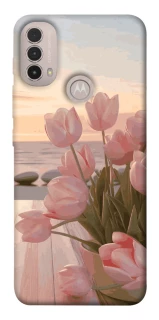 Чохол на Motorola Moto E40 Morning Flowers zon фото 1 з 1