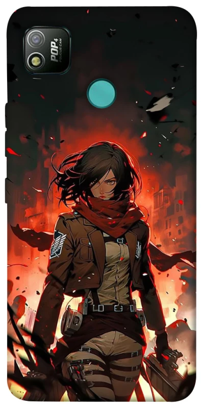 Чехол на TECNO POP 4 Mikasa v2 фото 1 из 1