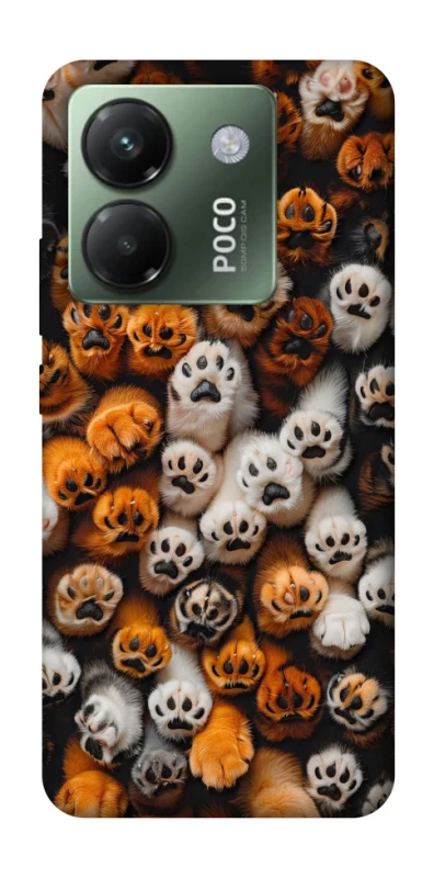 Чехол на Xiaomi Poco M7 pro 5G Сat paws фото 1 из 1