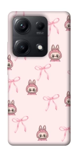 Чехол на Xiaomi Redmi Note 14S Pink bows and Labubus фото 1 из 1
